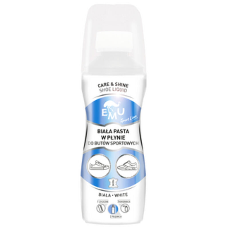 EMU Sport Line - Cirage liquide blanc (blanchissant et rénovateur) - 75 ml
