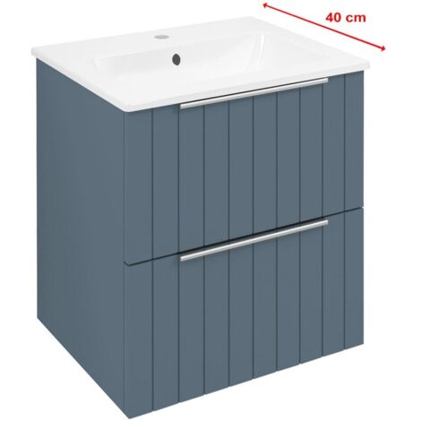 CIRASA Vanity Unit 48x54x39cm, sienne strip