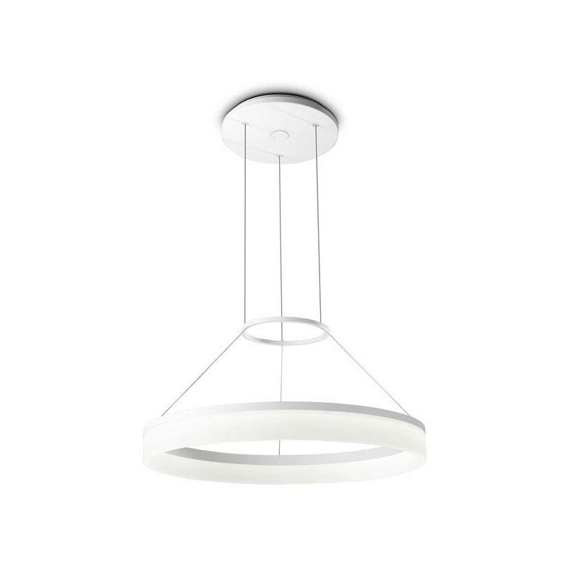 Grok - Integrated led 1 Light Small Ceiling Pendant Light White - Leds-c4