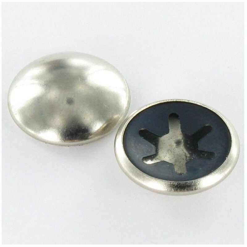 Rondelle de blocage avec capuchon aranlock pour axe de diamètre 8 capuchon de 16 Acier nickelé-200 pièces