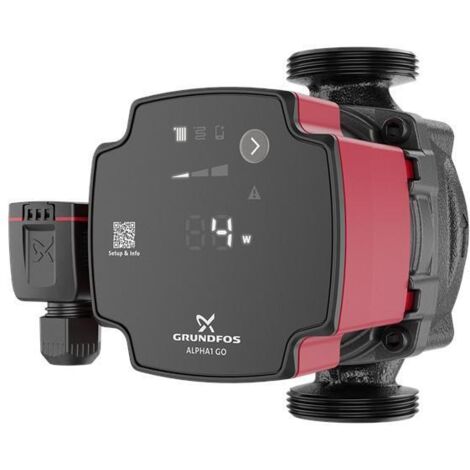 Circolatore elettronico per impianti di riscaldamento e condizionamento in ghisa 25-60 130 grundfos alpha1 go 93074171