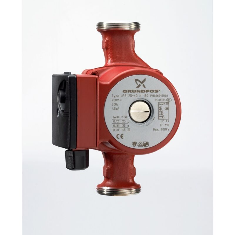 Grundfos Circolatore Ups25 40 N 180 1x230v 50hz 9h 96913060
