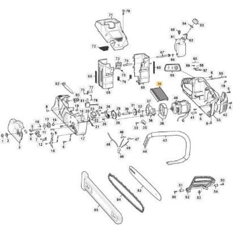 CIRCUIT ÉLECTRIQUE ORIGINAL STIGA - 118810393/0