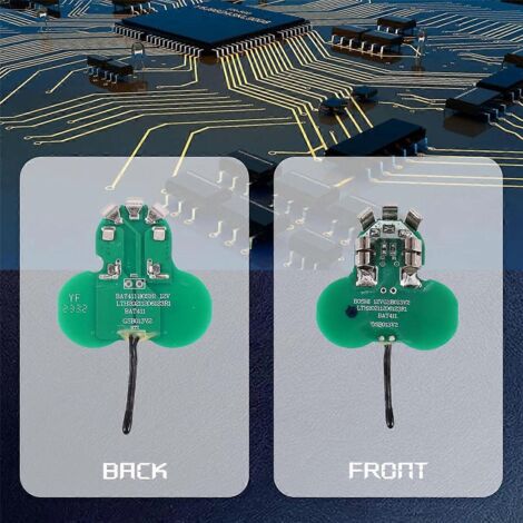 Circuit imprimé BAT411 pour batterie 10,8 V/12 V
