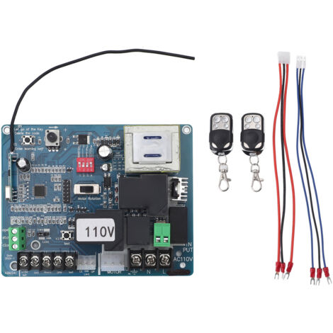Circuit imprimé pour ouvre-porte coulissante, moteur sensible universel, commande électronique principale de remplacement, 110V