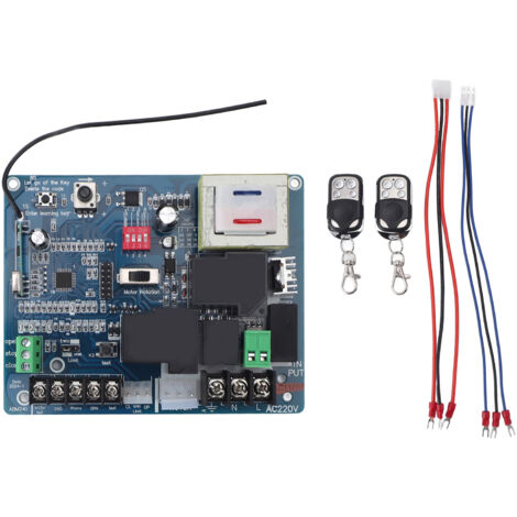 Circuit imprimé pour ouvre-porte coulissante, moteur sensible universel, commande électronique principale de remplacement, 220V