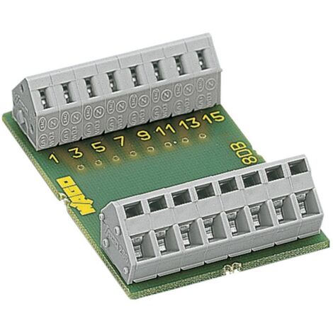 Circuit interface CAGE CLAMP® série 236 avec 2x8 percages,independantes sans support de montage WAGO