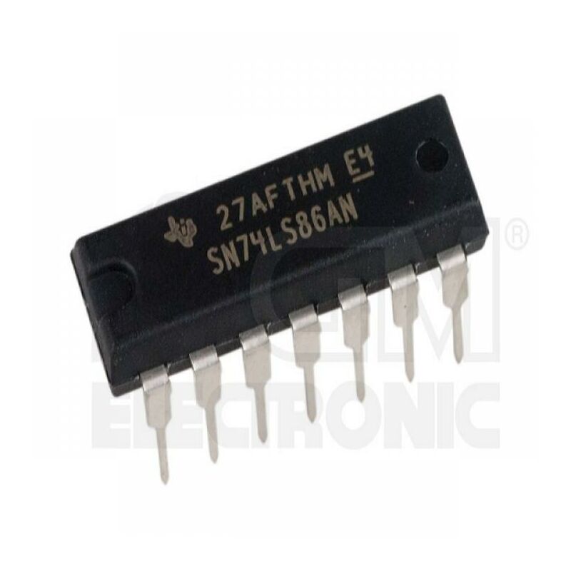 Texas Instruments - Circuit intégré numérique Dip14 Sn74ls86 et 74ls86
