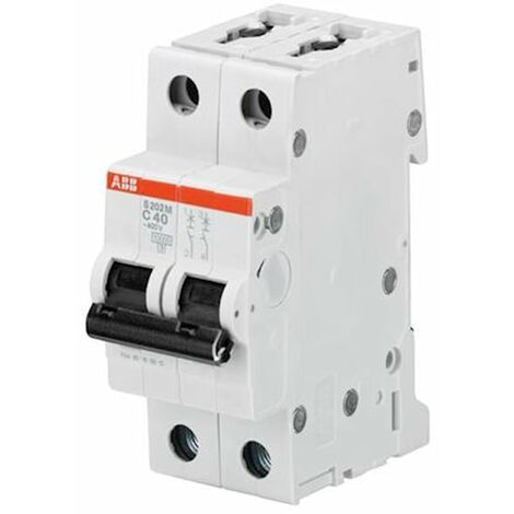 Circuito disyuntor ABB 2P 16A 10KA C 2M S202M S550307
