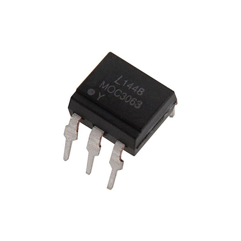 

Circuito Integrado Optoacoplador 6pin MOC3063M Liteon