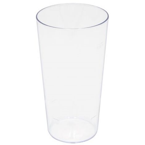 CIRCUL R - Verres à bière plastique réutilisable 60 cl x5