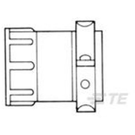 Circular Plastic Connectors 1-206322-1 TE Connectivity Contenu: 1 pc(s) Y064202
