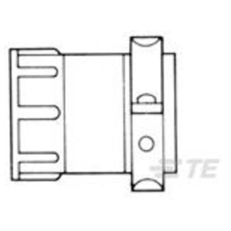Circular Plastic Connectors 1-206322-1 TE Connectivity Contenuto: 1 pz.