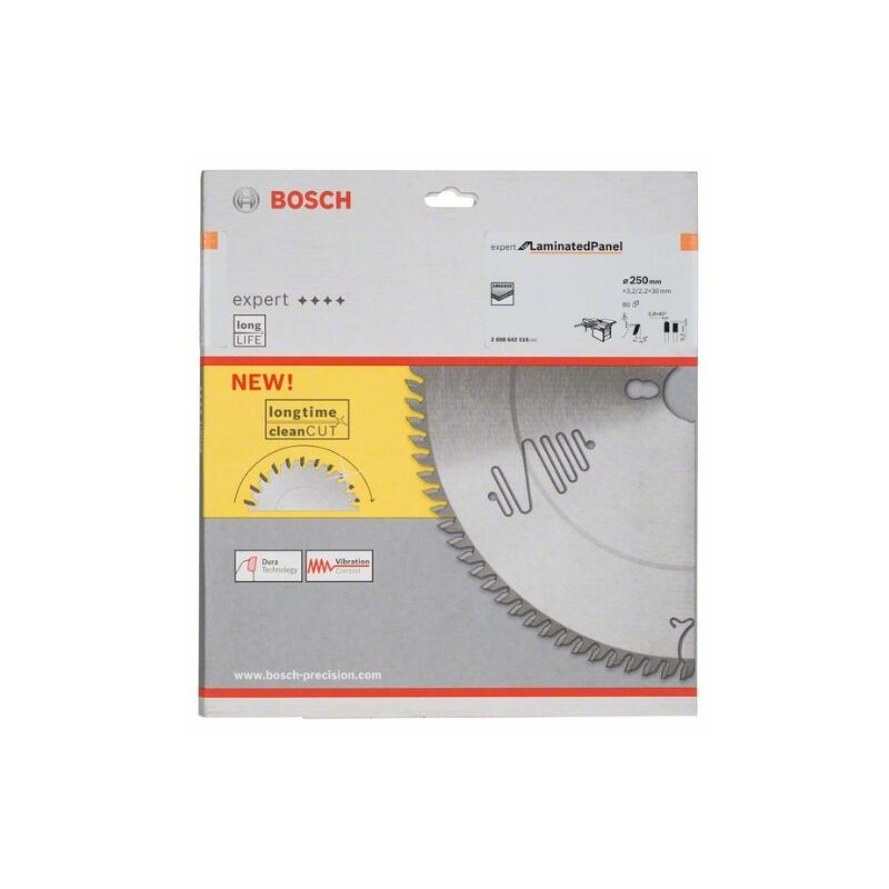 

Circularexpert Wood: 250X30-80 Tcg; 10 - Bosch