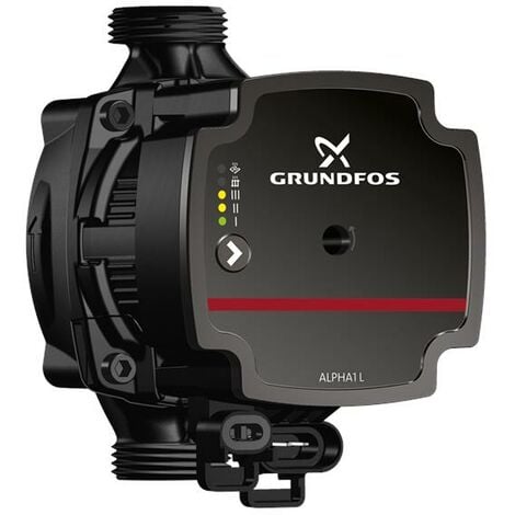 Grundfos Alpha1 L 25-40/180 Circulateur de chauffage - 2.800 L/u - 25W - Hauteur de refoulement 4,4 m - Entraxe 180 mm - Très économique