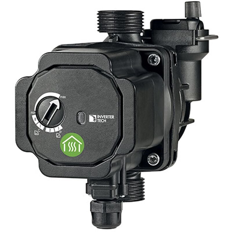 Circulateur automatique chauffage enerjfluid DN25 avec dégazeur - entraxe 130mm - de 0,60 à 6m Somatherm