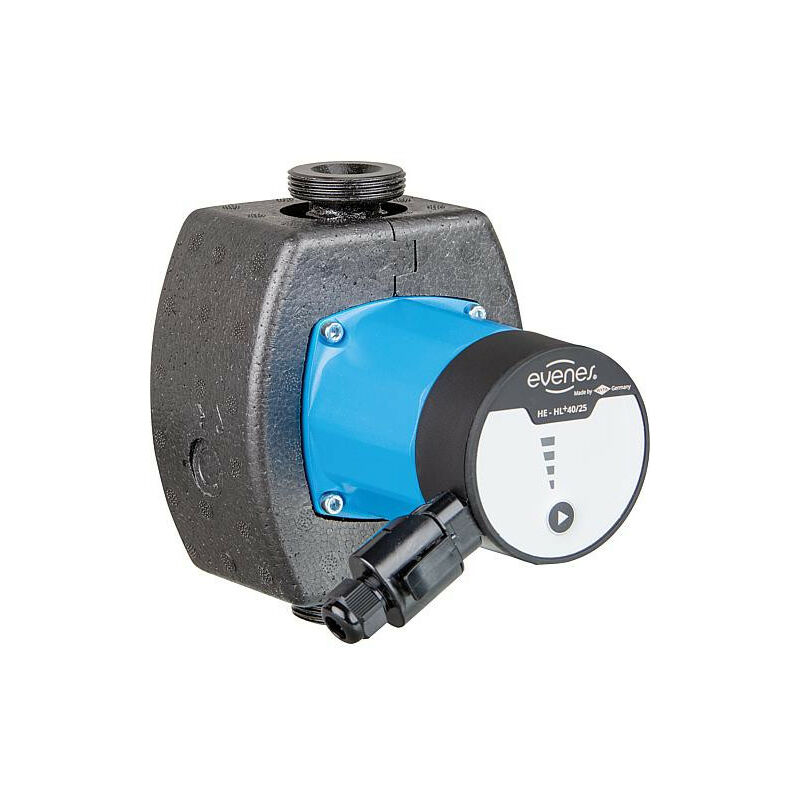Circulateur chauffage EVENES HE-HL+ 60-25, DN25(1"), PN10 230V, longueur totale 180mm