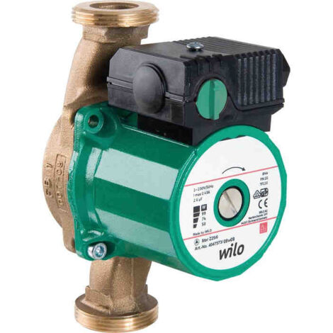 Circulateur de Bouclage eau chaude Sanitaire 33/42-Entraxe 180mm-Star-Z 25/6-3