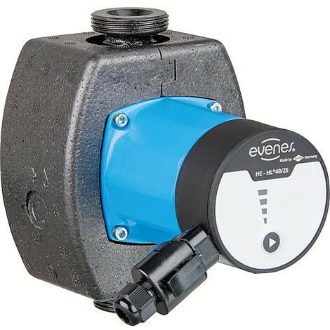 Circulateur de chauffage EVENES HE-HL+ 40-25, DN25(1"), PN10 230V, longueur totale 180mm