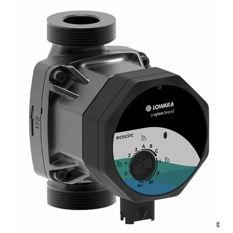 Circulateur de chauffage Lowara ecocirc M 15-6, DN15 (1/2"), PN 10, 230 V, longueur 130 mm