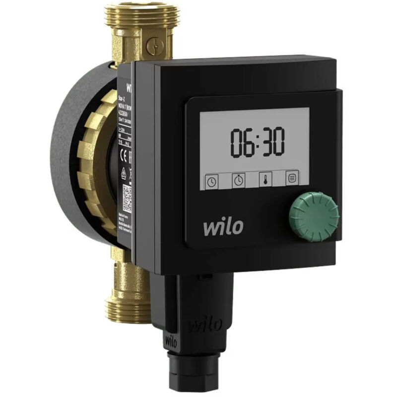 Circulateur eau chaude Wilo Star-Z nova t 7W pression 10bar à raccord nyé fileté moteur synhrone auto-protégé