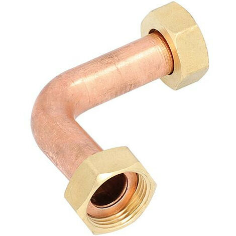 Circulateur échangeur chaleur tube cuivre avec 2 écrous tournants EasyFlow Fresh 1+4