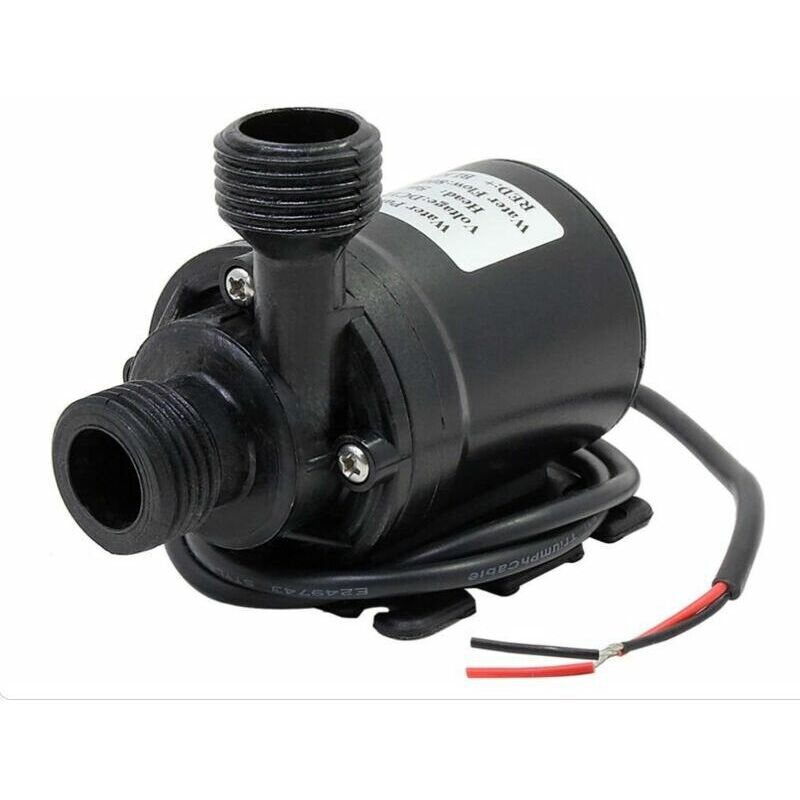 Circulateur et Pompe DC 12V 800L/H 5M Système de Circulation d'Eau Pompe Amphibie Système de Circulation Solaire Haute Performance Faible Bruit 4