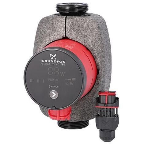 Circulateur Grundfos Alpha 1, 20-40 N inox, DN20 (3/4"), longueur 150 mm