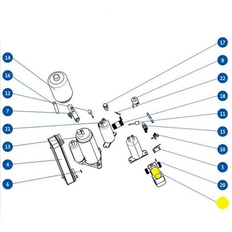 Circulateur sanitaire pour pompe à chaleur air - eau