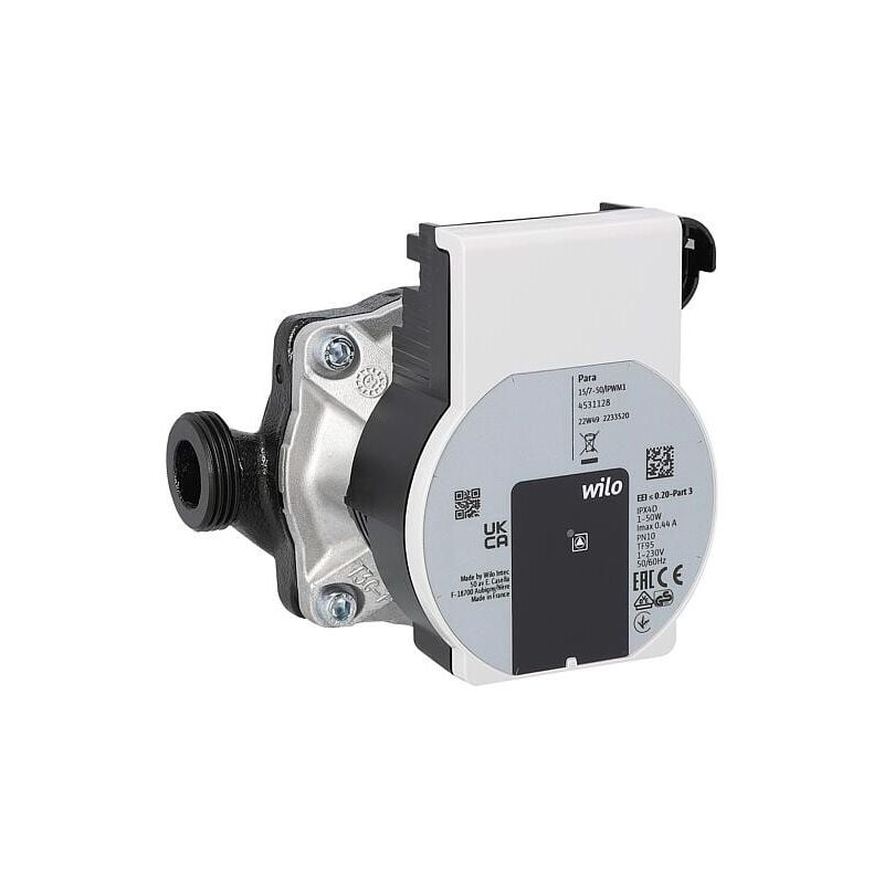 Circulateur Wilo Para 15-130/70-50iPWM 1-3, adapté à Kospel ekco, ekd