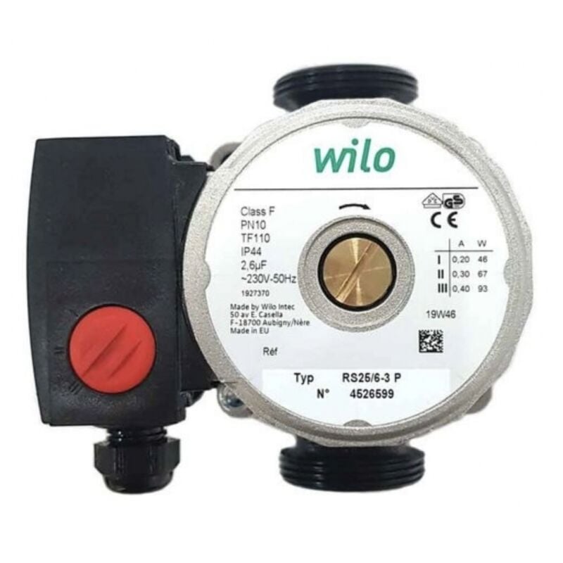 Circulation pump Wilo RS25 Caldera / 6-3P Standard