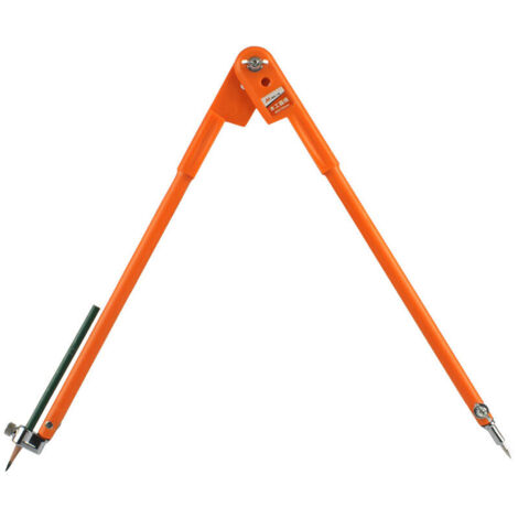 Círculo profesional de carpintería y metal industrial grande