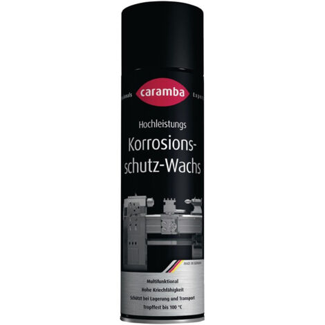 Cire anticorrosion haute performance transparente aérosol 500 ml CARAMBA (Par 6)