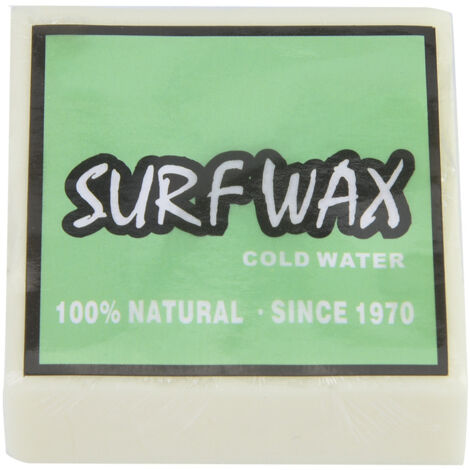 Cire antidérapante haute qualité pour surf, skimboard et skateboard (vert)