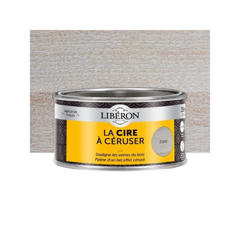 Liberon - Cire meuble et objets blanc 0.25 l