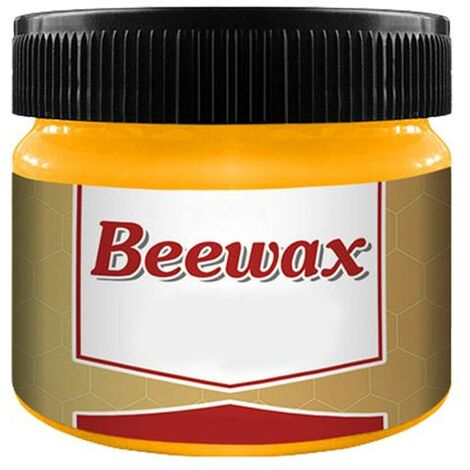 Cire d&39abeille pour meubles, polissage du bois, cire d&39abeille à usages multiples, soins pour meubles, parquet, armoires,CHINA,80g