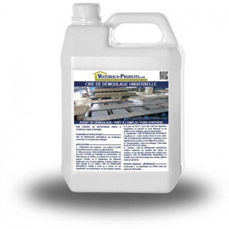 Matpro - Cire de démoulage universelle - 220 l Incolore