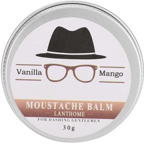 Cire de modelage barbe 30g - Hydratation et lissage moustache - Soin rasage homme