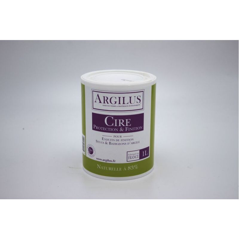 Cire de protection et finition ARGILUS, Pot de 1L