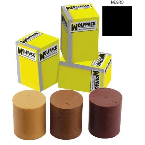 Cire de réparation du bois 70 gr. Noir