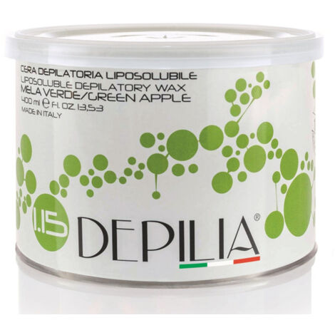 Cire D'épilation à L'étain Lipo-soluble Pomme Verte 1.15 400ml Cire D'épilation
