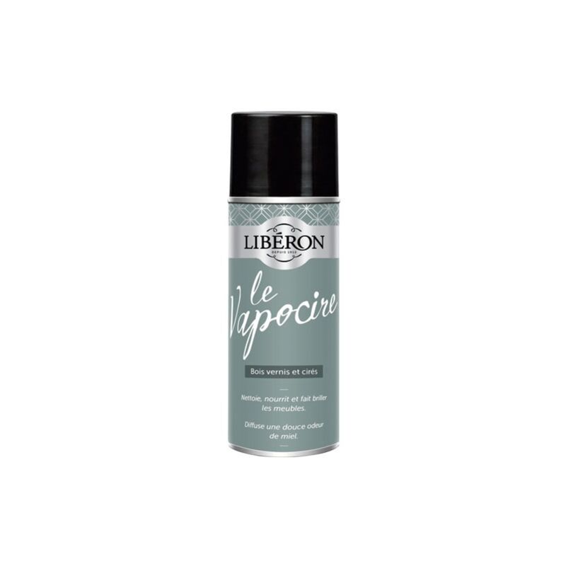 Liberon - Cire express vapocire bois vernis et cires aérosol 400ml