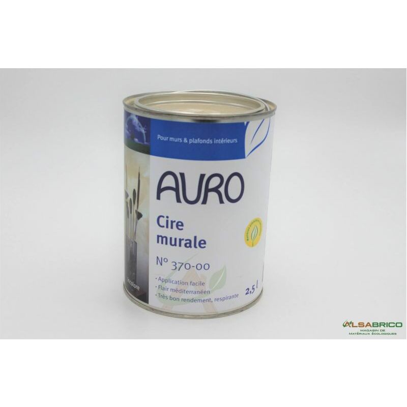 Auro - Cire murale naturelle n°370, Pistache - Pot de 0.375L