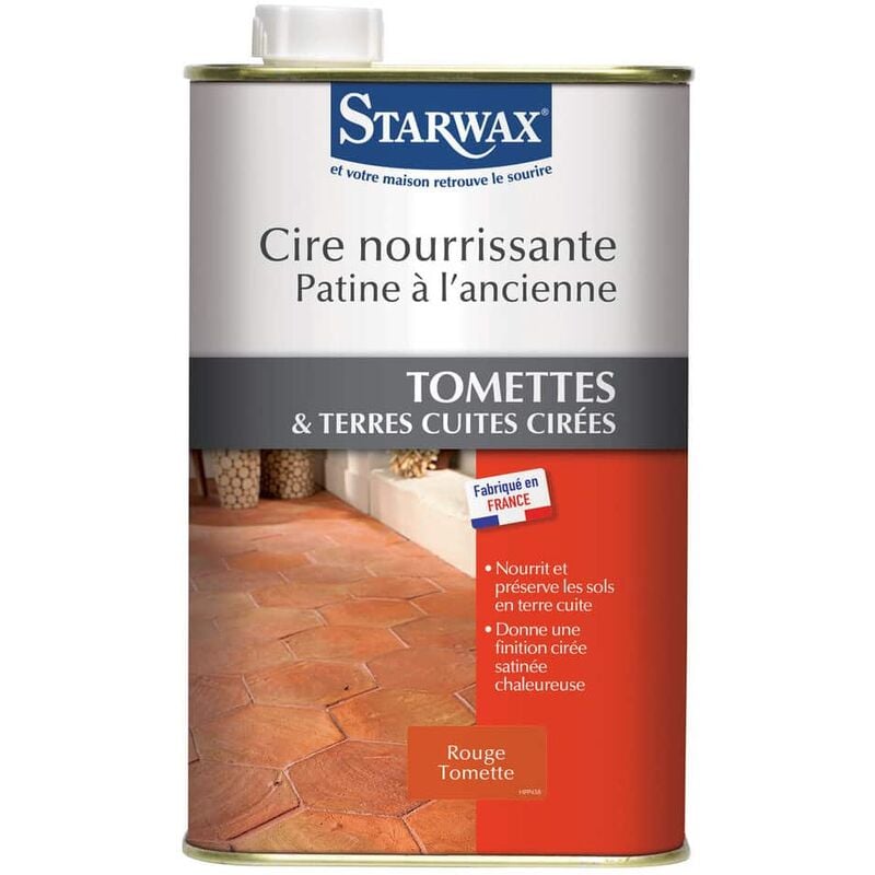 Cire Tomettes Terre Cuites Rouge1l Starwax