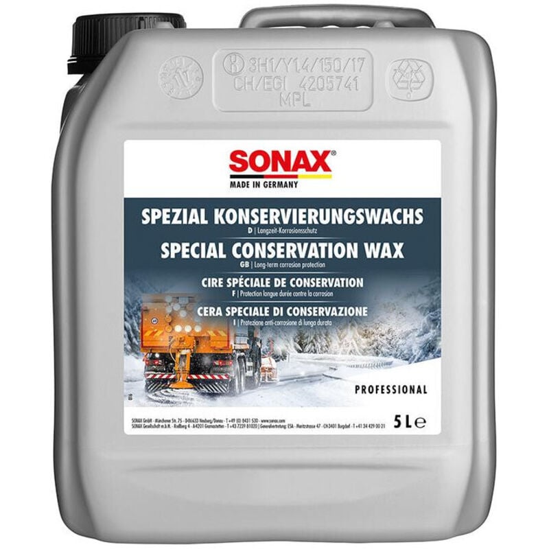 Sonax - Cire spéciale conservation 5 litres
