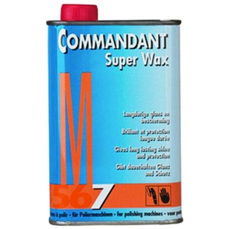 CIRE SUPERBE COMMANDANT CM75 M7 POUR POLISSEUSE 500GR