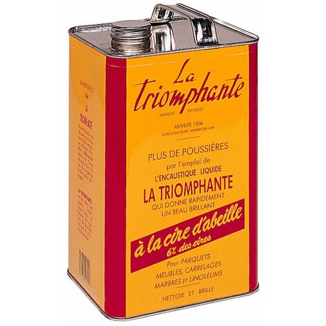 LA TRIOMPHANTE - Cire liquide - 5 L - claire