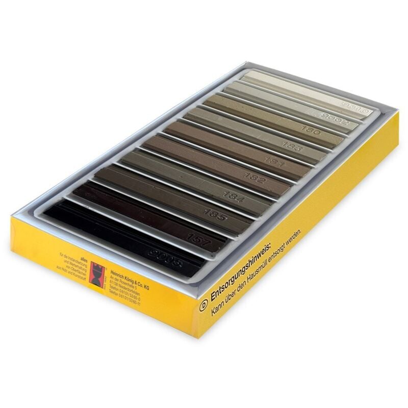 Cire douce 10 couleurs vintage série 740