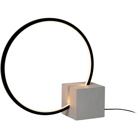 Cirkelis lampe de tab noir