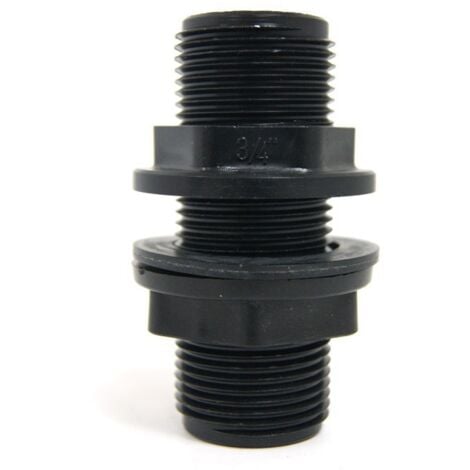 CIS Pièce d'irrigation Traversée de paroi 3/4 x 3/4''